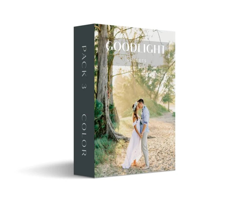 Goodlight Preset Pack 3 – Color | Advanced Filmic Lightroom Presets with True-to-Life Color Profiles