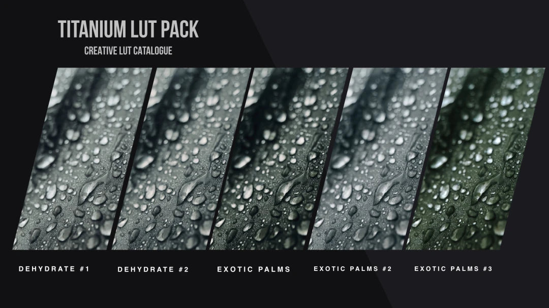 Valdays – Titanium LUT Pack (Master) | Professional Cinematic Chrome Color Grades