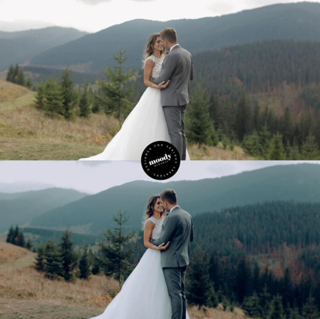 Moodypresets – Wedding LUTs | Cinematic Color Grading for Wedding Films