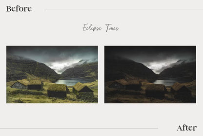CreativeMarket – 14 Dark & Moody Lightroom Presets