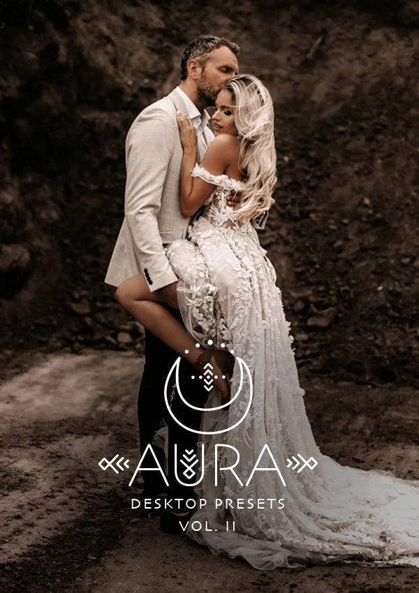 Aura Lightroom Presets + Retouch Brushes Vol. 2 (by Vicky Baumann)