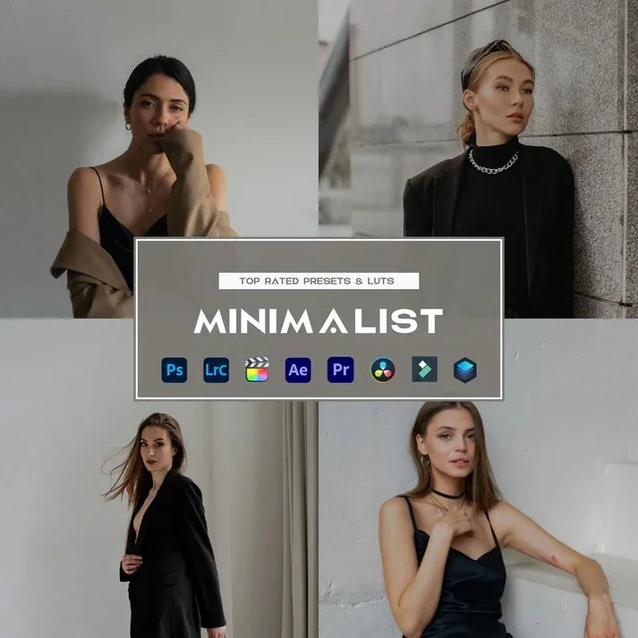 Minimalist — Clean & Modern Presets & LUTs