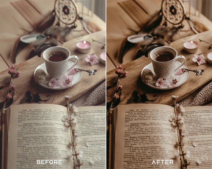 Mocha — Warm Coffee-Toned Presets & LUTs