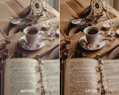 Mocha — Warm Coffee-Toned Presets & LUTs