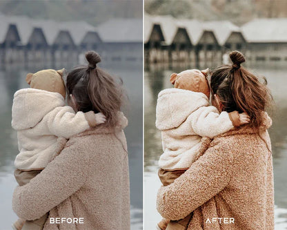 Mommy Preset & LUTs Collection – Soft & Heartfelt Family Tones