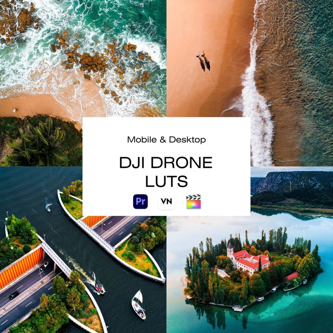 DJI Drone LUTs — Cinematic Color Grading Pack