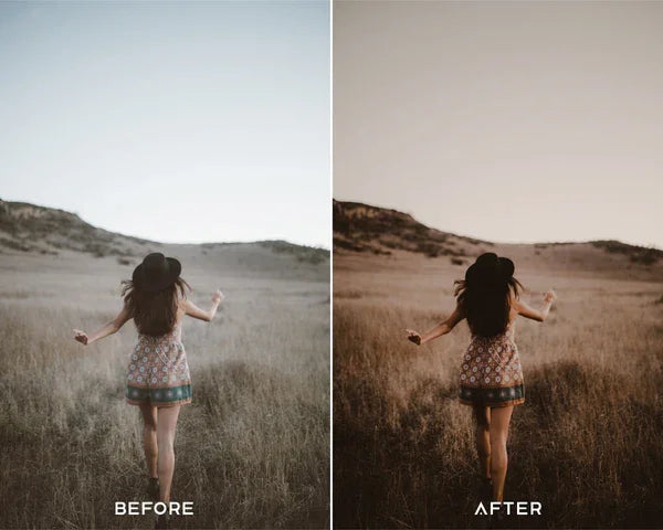 Moody Brown Preset & LUTs Collection – Rich Cinematic Browns for Photo & Video
