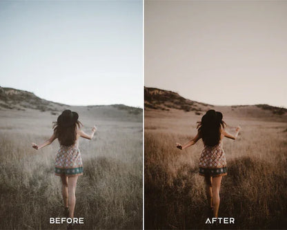 Moody Brown Preset & LUTs Collection – Rich Cinematic Browns for Photo & Video
