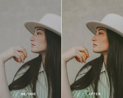Natural Preset & LUTs Collection – True-to-Life Portrait Tones