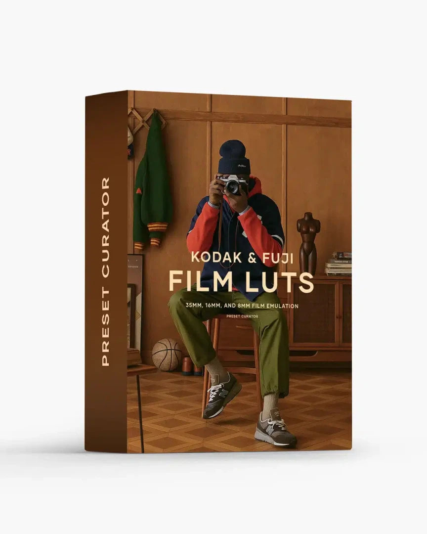 Preset Curator – Film Emulation LUTs and Power Grades Pack