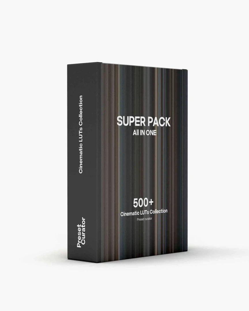 Preset Curator – Super Pack Cinematic LUT Collection