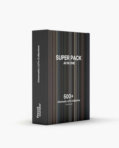 Preset Curator – Super Pack Cinematic LUT Collection