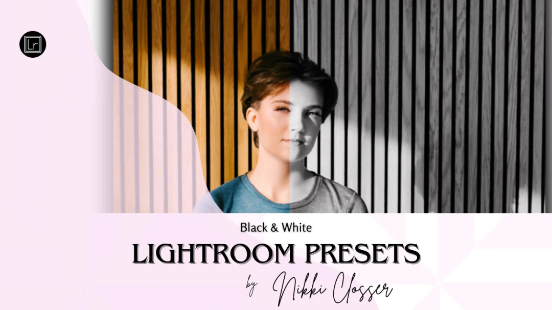 Black & White Lightroom Presets by Nikki Closser