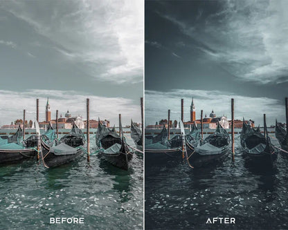 River Preset & LUTs Collection (Moody Blue Tones)