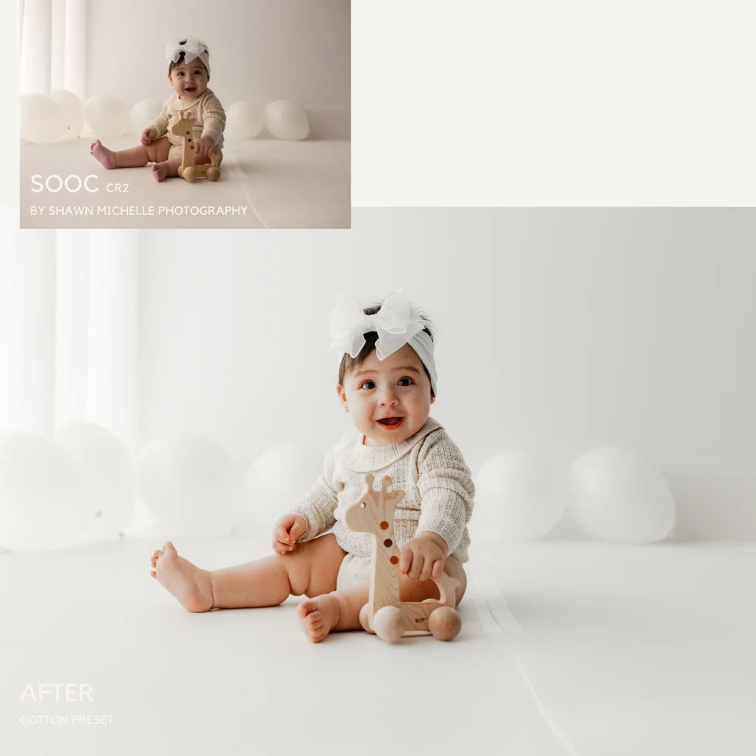 Jessica G. Photography – Cotton Lightroom/ACR Presets