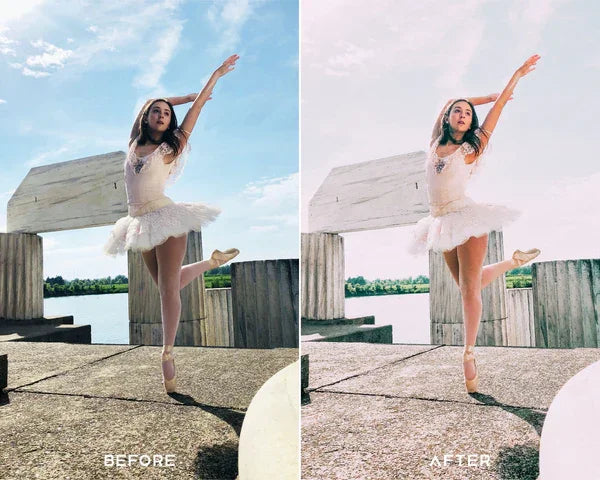 Soft & Pink Preset & LUTs Collection (Romantic Floral Edits)