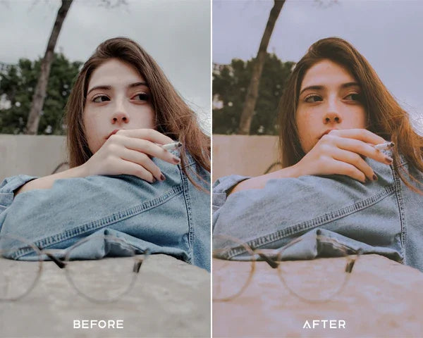 Vintage Look Preset & LUTs Collection (Retro Film Aesthetic)