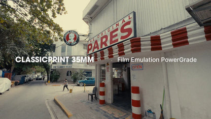 ClassicPrint – 35mm Film Emulation PowerGrade for DaVinci Resolve