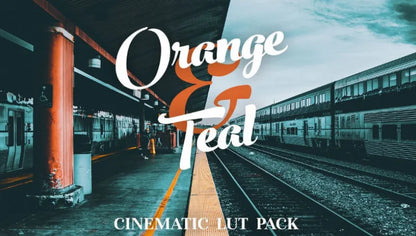 ORANGE AND TEAL LUTS PACK By Navpreet Singh