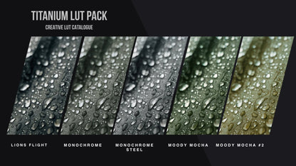 Valdays – Titanium LUT Pack (Master) | Professional Cinematic Chrome Color Grades