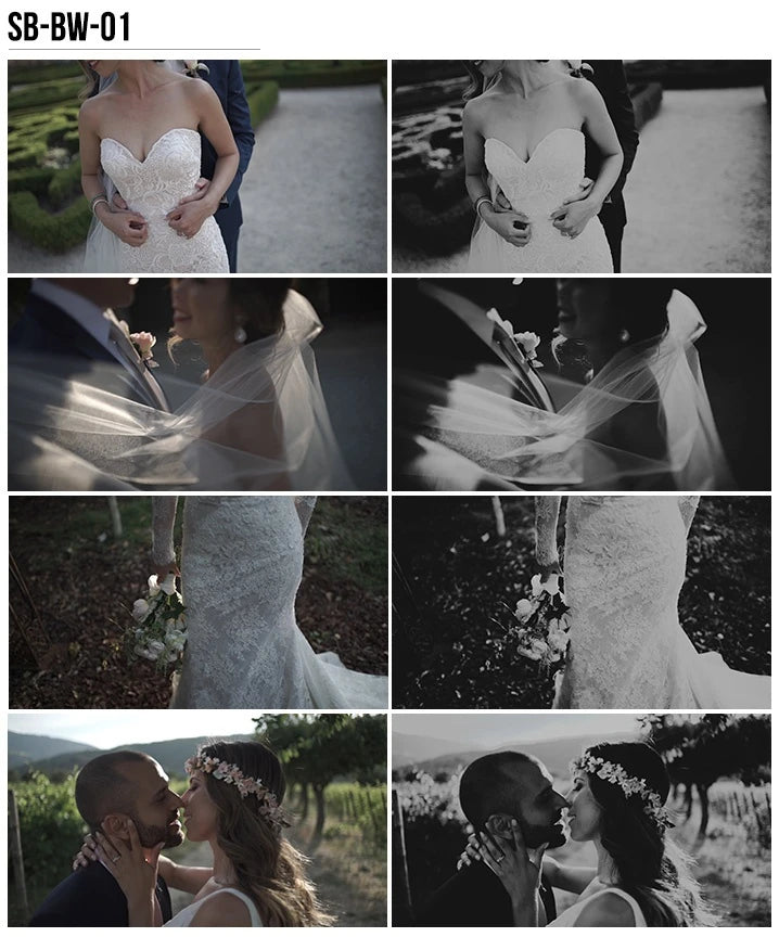 Vanessa & Ivo – SB LUTs: Warm, Colorful & Neutral-Friendly Wedding Film Looks