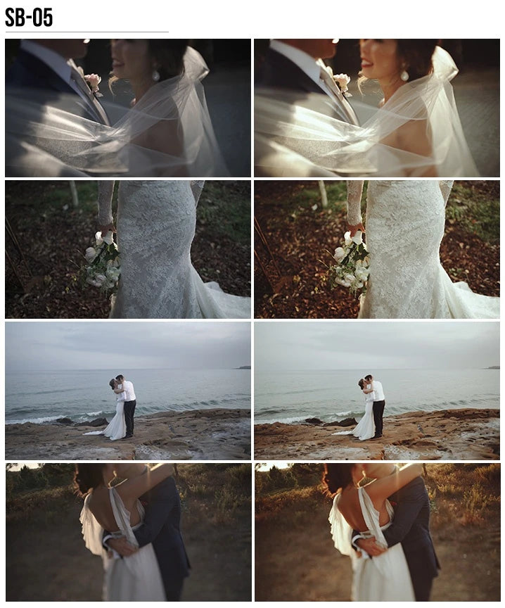 Vanessa & Ivo – SB LUTs: Warm, Colorful & Neutral-Friendly Wedding Film Looks