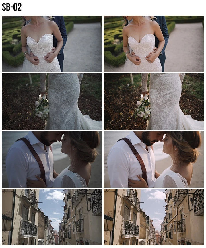 Vanessa & Ivo – SB LUTs: Warm, Colorful & Neutral-Friendly Wedding Film Looks
