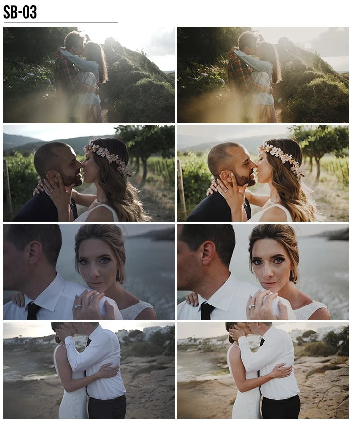 Vanessa & Ivo – SB LUTs: Warm, Colorful & Neutral-Friendly Wedding Film Looks