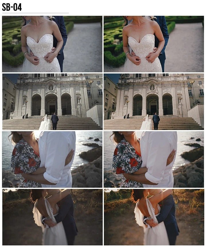 Vanessa & Ivo – SB LUTs: Warm, Colorful & Neutral-Friendly Wedding Film Looks