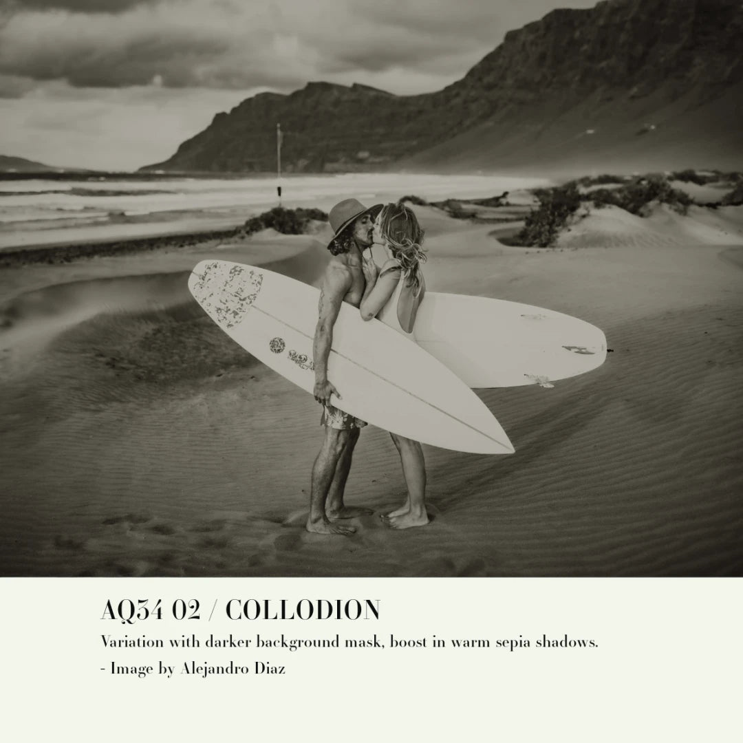 Archipelago – Quest 34 Collodion: Vintage Tintype Black & White Presets