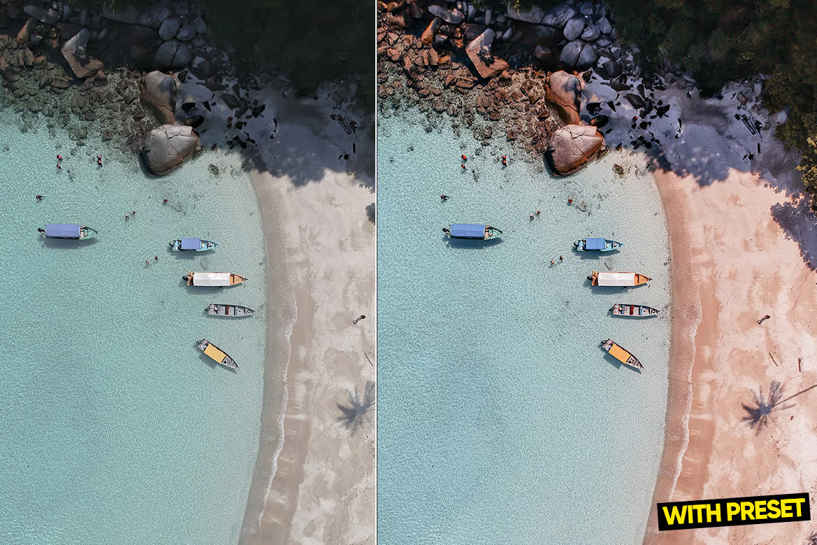 ARTA – Rose Gold Beach Lightroom Preset Pack (Desktop & Mobile)