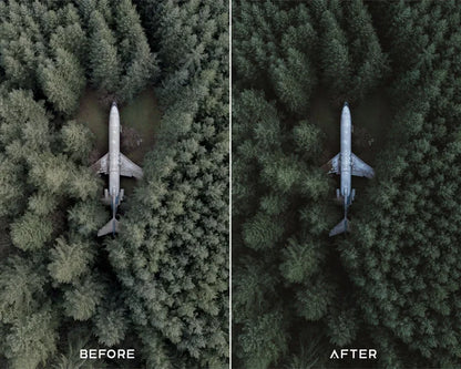 Cinematic Green Preset & LUTs Collection – Lush Filmic Tones