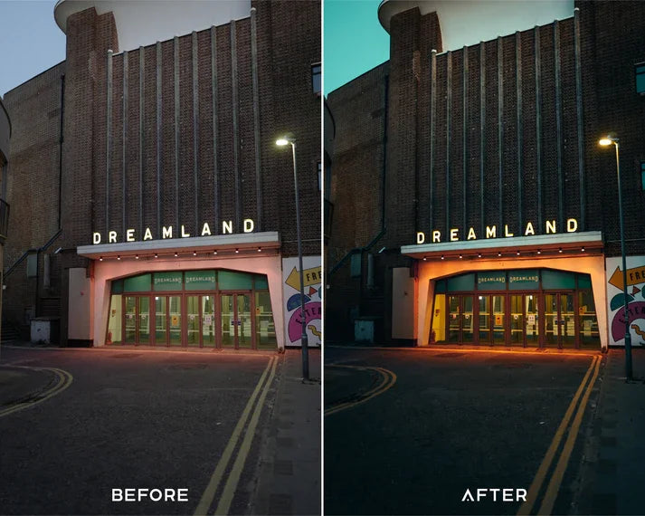 Cinematic Light Preset & LUTs Collection – Bright & Dramatic Film Looks