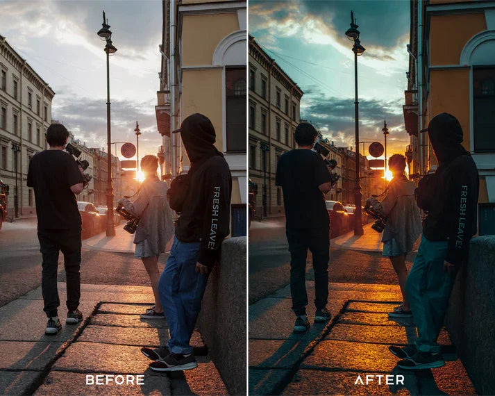 Cinematic Light Preset & LUTs Collection – Bright & Dramatic Film Looks