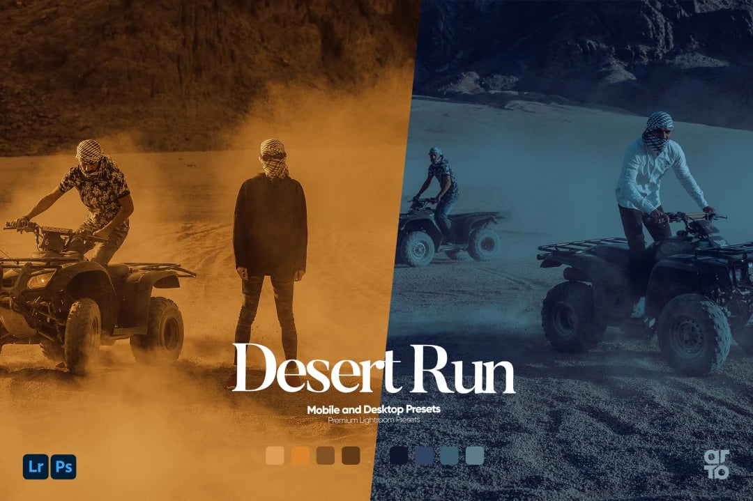 ARTA – Desert Run Lightroom Preset Pack (Desktop & Mobile)