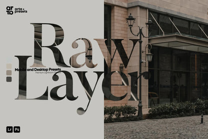 ARTA – Raw Layer Lightroom Preset Pack (Desktop & Mobile)