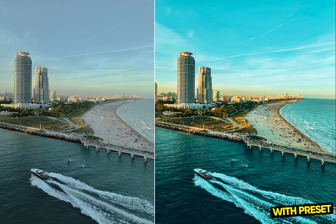 ARTA – Miami Blue Lightroom Preset Pack (Desktop & Mobile)
