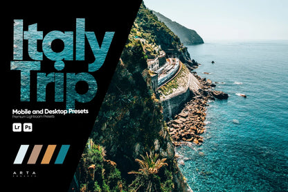 ARTA – Italy Trip Lightroom Preset Pack (Desktop & Mobile)