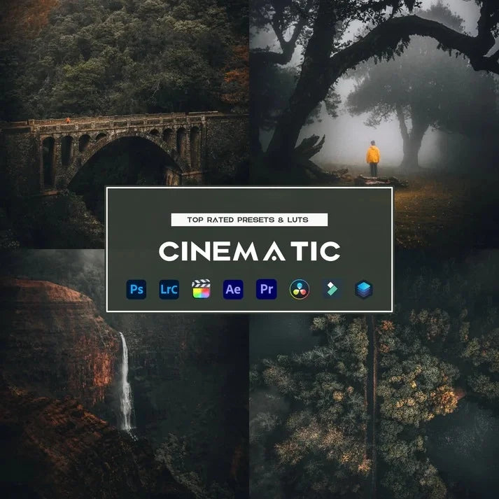 Cinematic Preset & LUTs Collection – Classic Movie-Style Looks