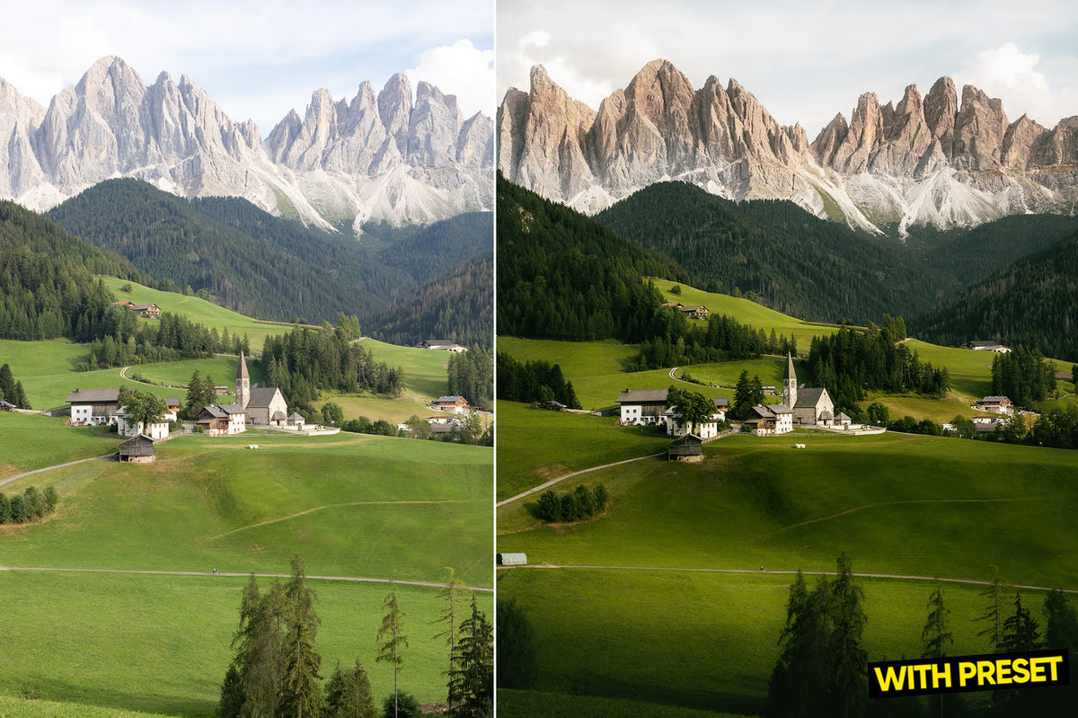 ARTA – Dolomites Tone Lightroom Preset Pack (Desktop & Mobile)