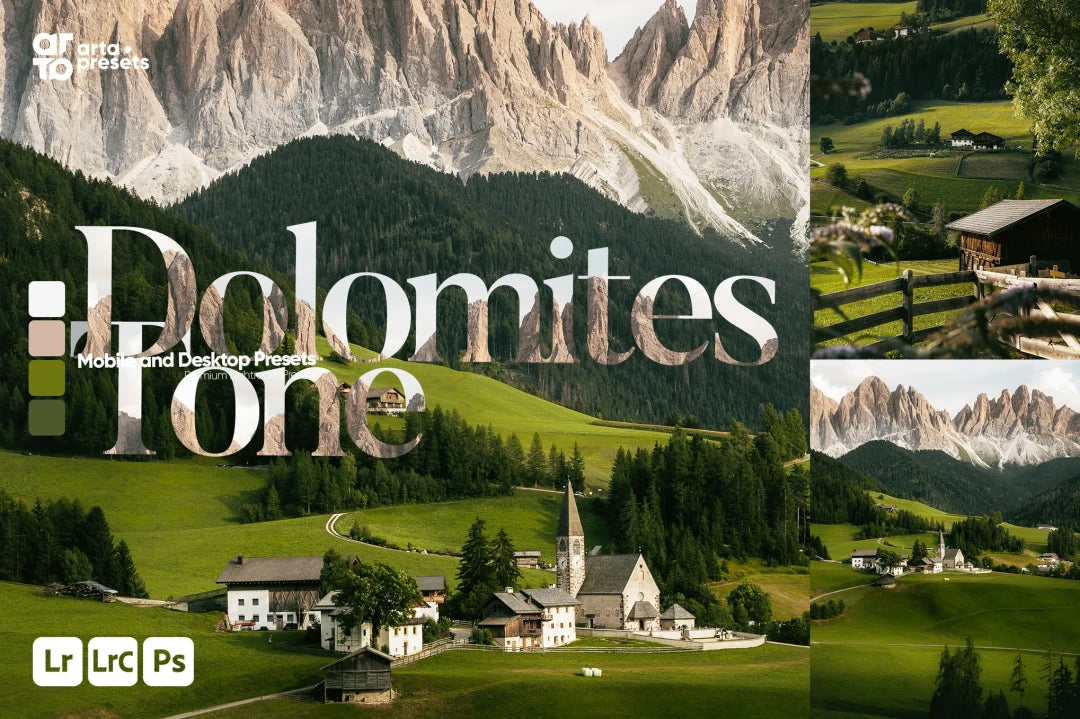 ARTA – Dolomites Tone Lightroom Preset Pack (Desktop & Mobile)