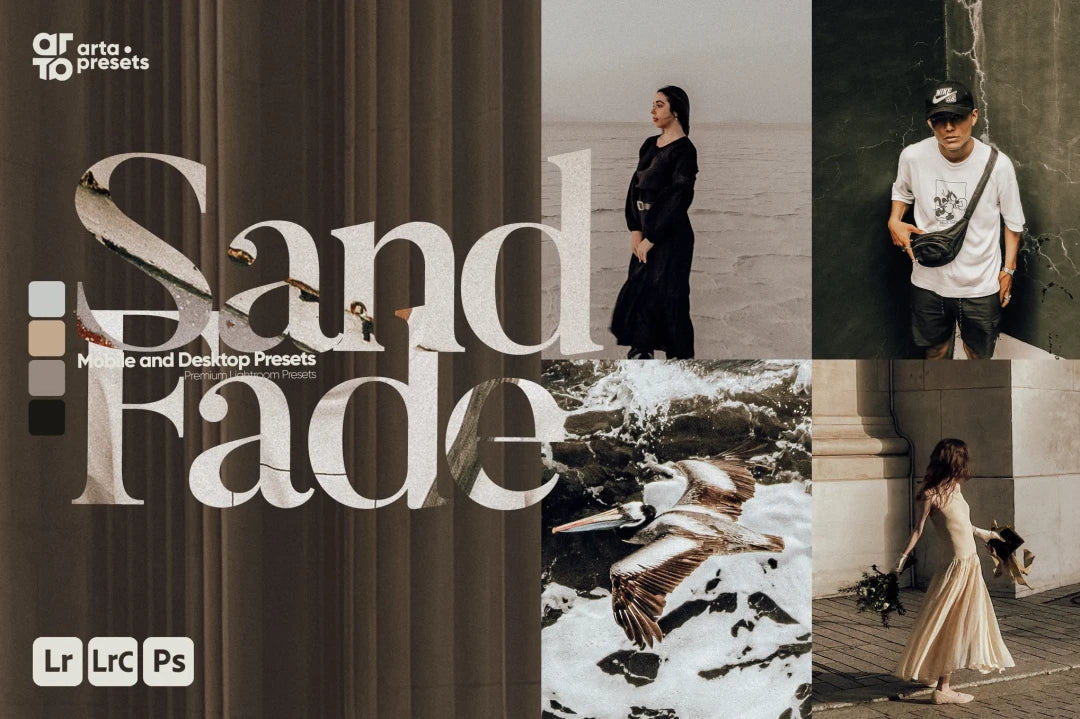 ARTA – Sand Fade Lightroom Preset Pack (Desktop & Mobile)