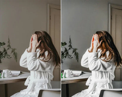 Clean & White Preset & LUTs Collection – Bright Minimal Aesthetic