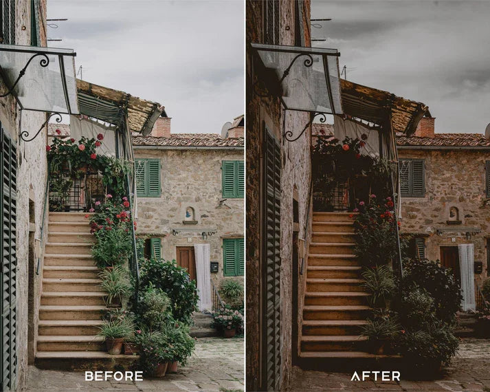 Dark Academia Preset & LUTs Collection – Moody Vintage Aesthetic