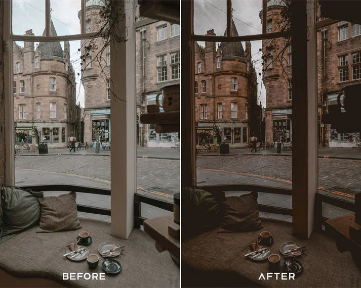 Dark Academia Preset & LUTs Collection – Moody Vintage Aesthetic