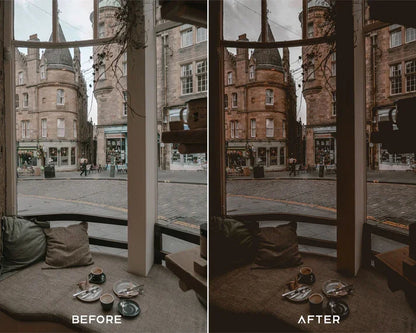 Dark Academia Preset & LUTs Collection – Moody Vintage Aesthetic