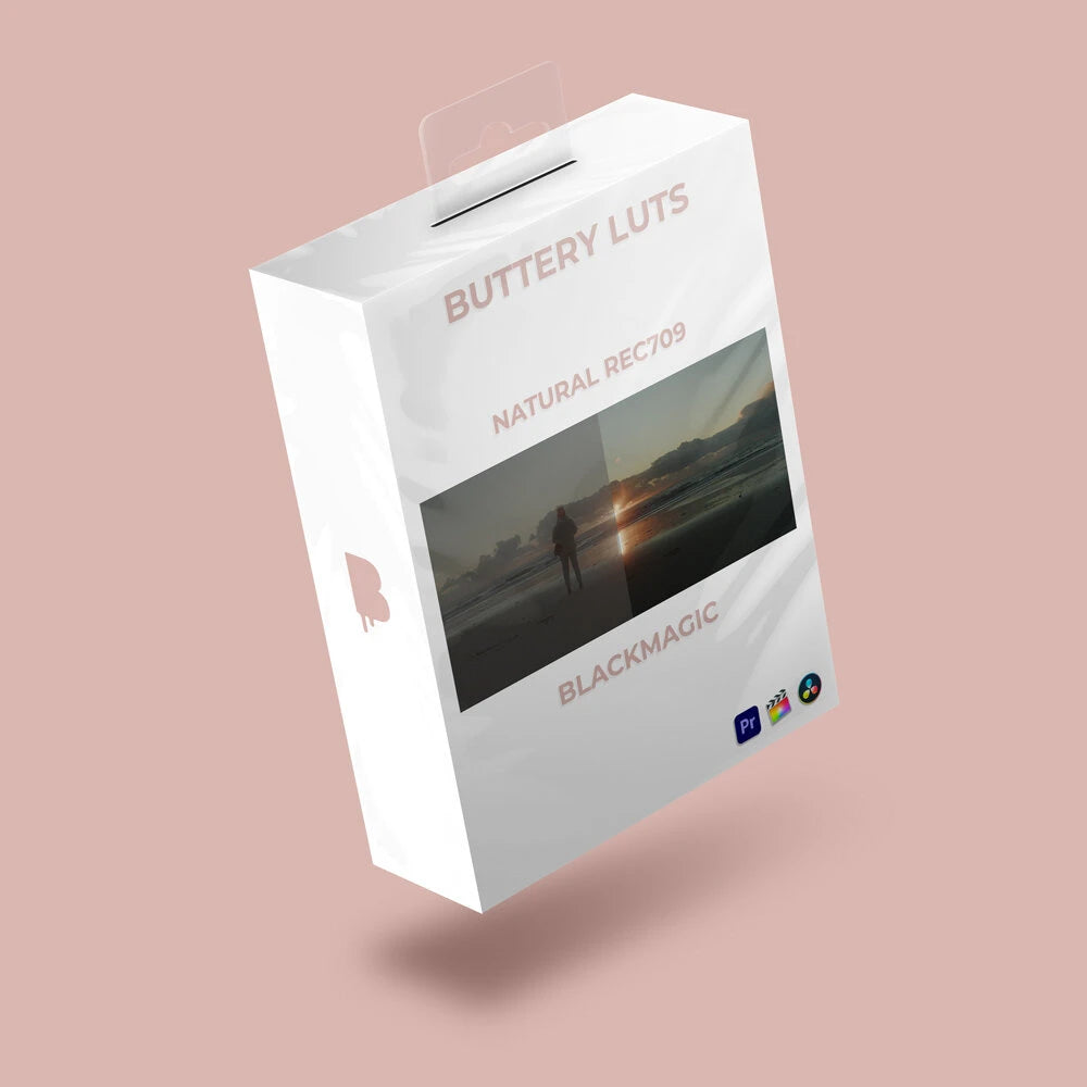 Buttery – Natural Rec709 LUTs (BMPCC / 4K / 6K / 6K Pro / Ursa G2 – Gen4 & Gen5)
