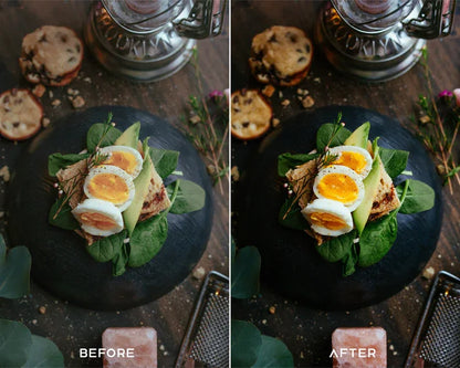 Dark Food Preset & LUTs Collection – Professional Food Photography Edits