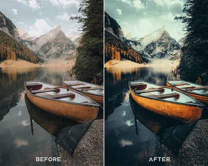 Deep Moody Preset & LUTs Collection – Dark Cinematic Tones