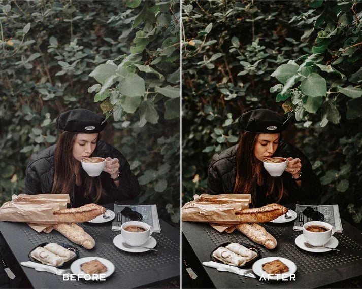 Earthy Preset & LUTs Collection – Natural Warm Tones